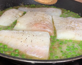 Foto del paso 6 de la receta: Bacalao con guisantes