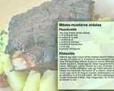 Mézes-mustáros oldalas recept fázis 1 fotója