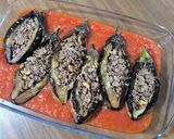 عکس مرحله 12 از دستور 🇱🇧 شیخ المحشی (بادمجان شکم پر لبنانی) (Lebanese stuffed aubergines)