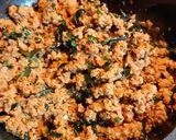 Foto langkah ke 6 dari resep Oseng oncom kemangi pedas.
