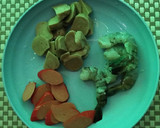 Foto langkah ke 1 dari resep Tumis Sayur Udang Saus Tiram.