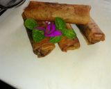 Foto langkah ke 6 dari resep Lumpia Pisang Cokelat.