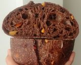 Foto langkah ke 28 dari resep Orange Peel Choco Sourdough Bread (Open Bake Method).