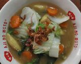 Foto langkah ke 6 dari resep Capcay Kuah Simple Bumbu Instant.