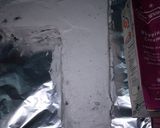 A picture of step 6 of Azaadi cake.