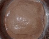 Foto langkah ke 7 dari resep Double Chocolate Sourdough Bread (86%).
