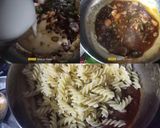 A picture of step 4 of Chinese Sauce Fusilli Pasta.