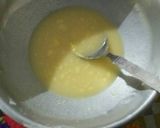 A picture of step 2 of Besan cookies.