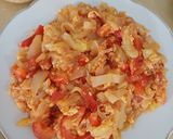 Tojásos lecsó recept fázis 6 fotója