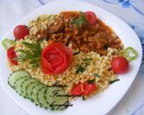 Tarhonyás pörkölt recept fázis 1 fotója