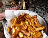 Foto del paso 6 de la receta: Al Disco | Papas fritas con maizena