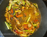 Foto del paso 6 de la receta: Cazuelita de arroz, verduras y pollo macerado