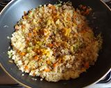 Foto del paso 4 de la receta: Quinoa con verduras, alga Kombu y salsa de soja