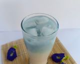 Foto langkah ke 5 dari resep Es Susu Bunga Telang.