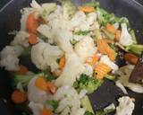 Foto del paso 3 de la receta: Tortilla de verduritas superficial y rápida