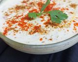 A picture of step 3 of Kachumber Raita.