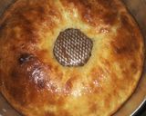 A picture of step 3 of Semolina rich glaze bread 😋.