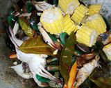Foto langkah ke 4 dari resep Seafood Saus Padang Komplit (Seafood Asam Pedas Manis aka Seafood Tumpah).