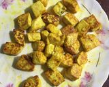 A picture of step 5 of Palak Paneer.