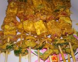 A picture of step 3 of Paneertikka.