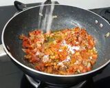 A picture of step 3 of Butter Cauliflower bhurji.