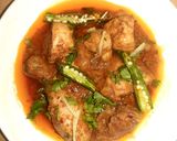 A picture of step 5 of Chicken kadai 😊 Ramadan Mubarak 👍.