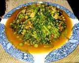 Foto langkah ke 5 dari resep Tauco Kangkung Rebon.