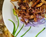 Gambar langkah 3 resipi Sup Tulang Simple Tumis Darat.