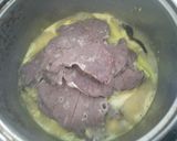 A picture of step 3 of Fried Cow Lung.
