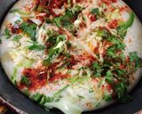 A picture of step 2 of Rawa uttapam.