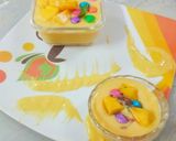 A picture of step 6 of Mango pudding.