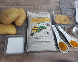 Foto del paso 1 de la receta: Pastel de lentejas al curry con crema de patatas y coco