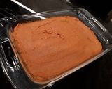 A picture of step 2 of Pumpkin Squares.
