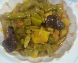 A picture of step 5 of Aloo capsicum.