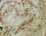 A picture of step 4 of Egg paratha with out making dough.