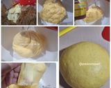 Foto langkah ke 8 dari resep Bakpao Labu Kuning Isi Cokelat.