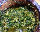Foto del paso 4 de la receta: Pesto hecho en mortero