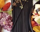 Une image de l'étape 1 de Spaghetti à l'encre de seiche gambas.