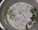 A picture of step 1 of Onion Rava Dosa.