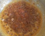 A picture of step 3 of Jhunka sabzi with Bajre ki Roti.