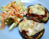 Foto del paso 4 de la receta: Aros de berenjena rellenos