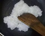 A picture of step 3 of Sabudana halwa.