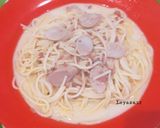 Foto langkah ke 5 dari resep #73 Spagetti + Kornet Kuah Susu.