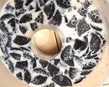 Foto langkah ke 4 dari resep Puding oreo mudah.
