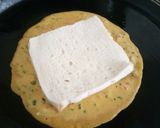A picture of step 4 of Vegetarian Bread Omelette.