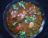 A picture of step 5 of Mutton gravy.