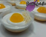 Foto langkah ke 11 dari resep Cake Telur Ceplok | Cake Telur Mata Sapi.