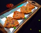 हार्ट सेप बीटरूट सूजी कटलेट(heart shape beetroot suji cutlet recipe in Hindi) रेसिपी चरण 6 फोटो