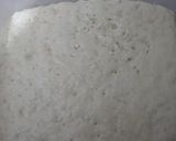 A picture of step 3 of Sweet bun called qatlama.