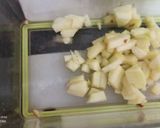 A picture of step 5 of Cream cheese fruit and Sprout Salad.